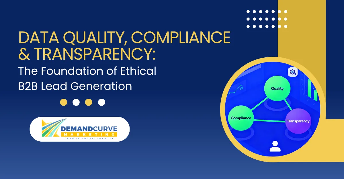 Data Quality, Compliance & Transparency